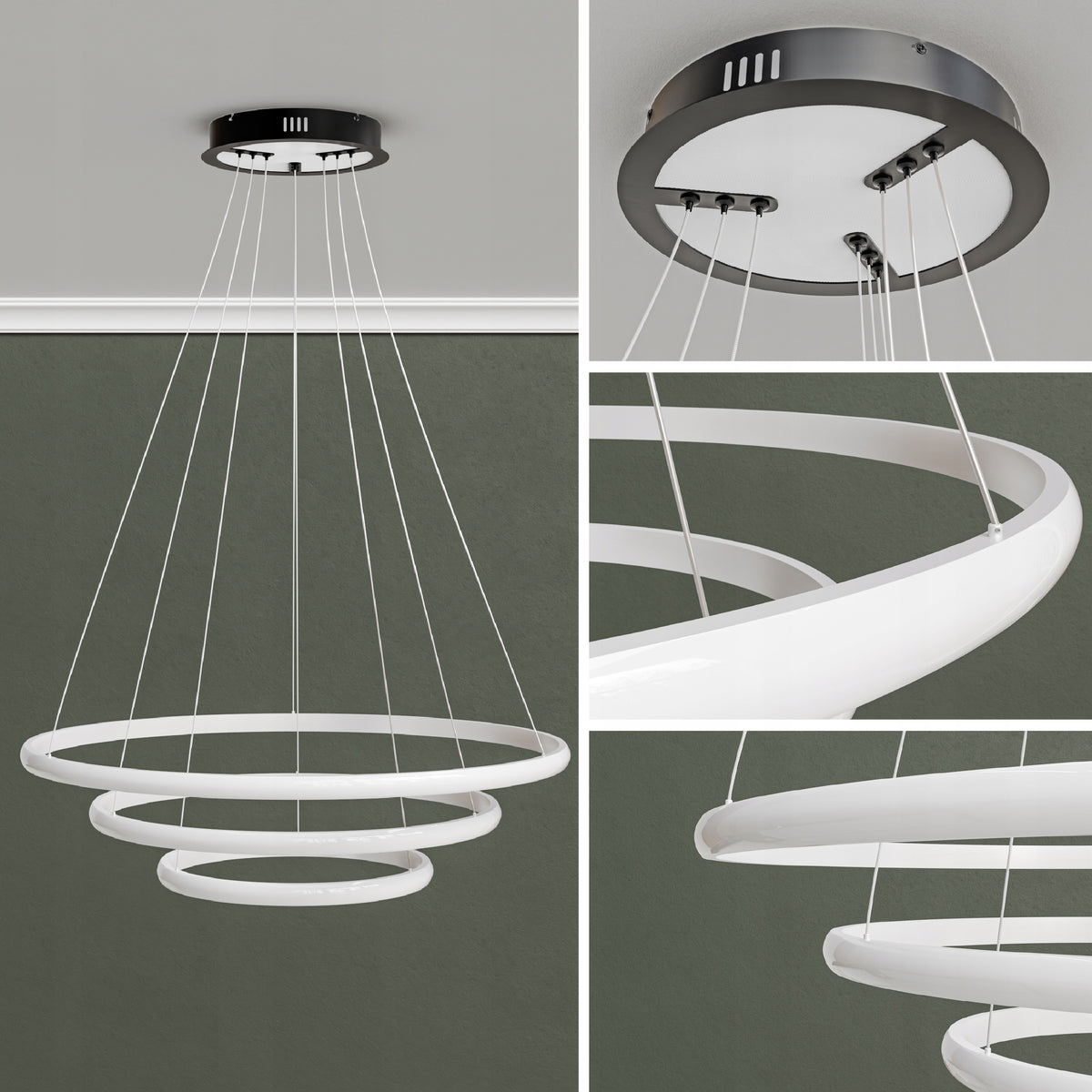 Kancelářské závěsné LED svítidlo 182 W