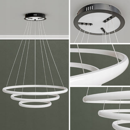 Kancelářské závěsné LED svítidlo 182 W