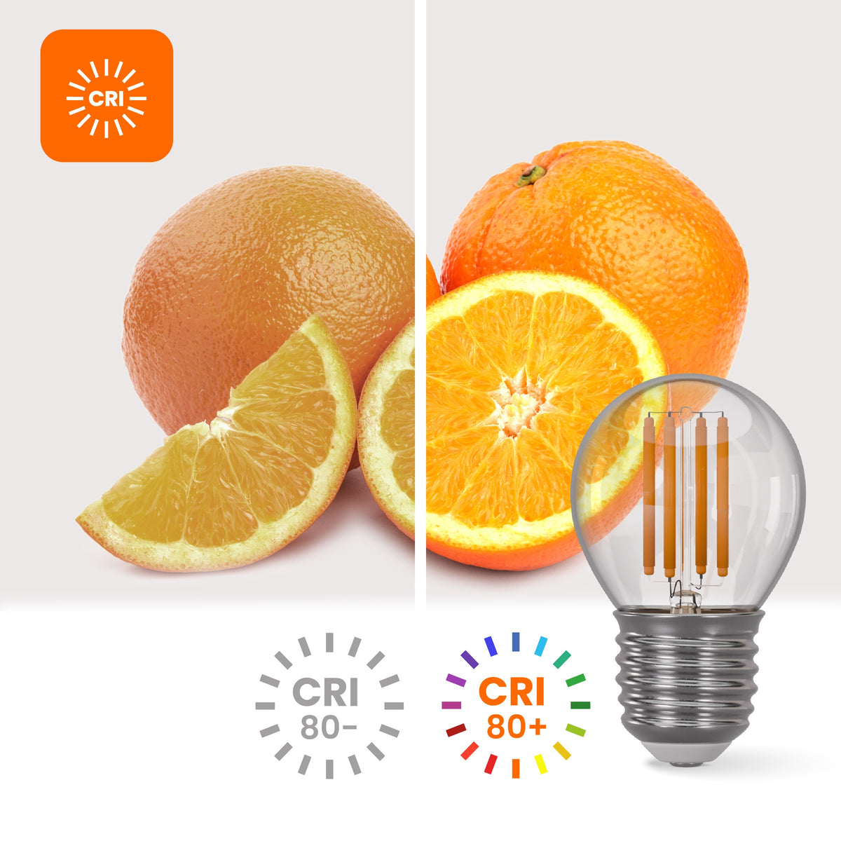 LED žárovka E27 6 W, 806 lm, 4000 K – neutrální bílá
