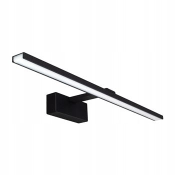 Černé nástěnné svítidlo 14 W, 59 cm