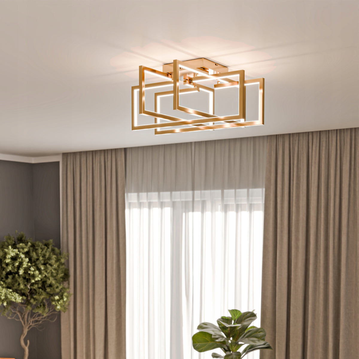 LED závěsné svítidlo – teplá bílá