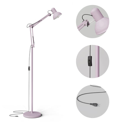Stojací lampa E27 190 cm, nastavitelná