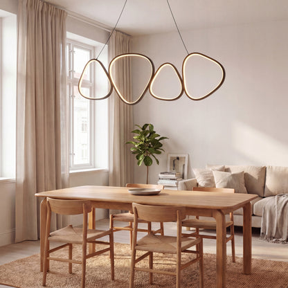 Bílé LED závěsné svítidlo 136 W – teplá bílá