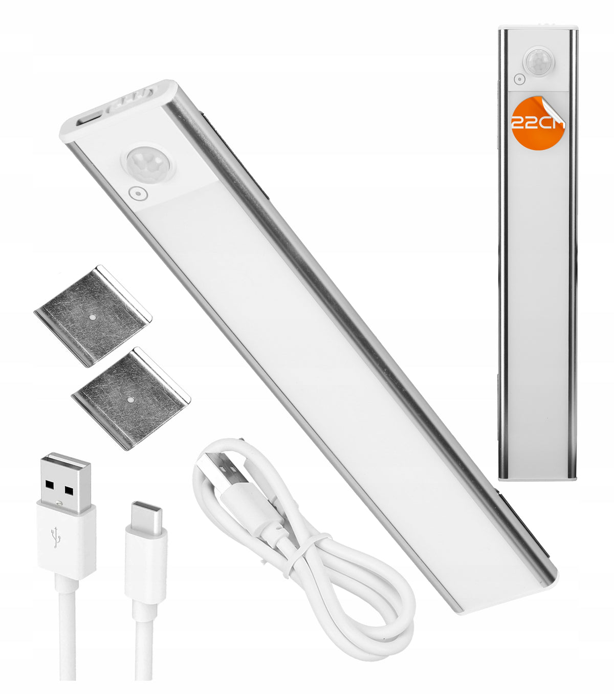 LED akumulátorové svítidlo 22 cm