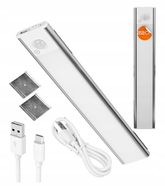 LED akumulátorové svítidlo 22 cm
