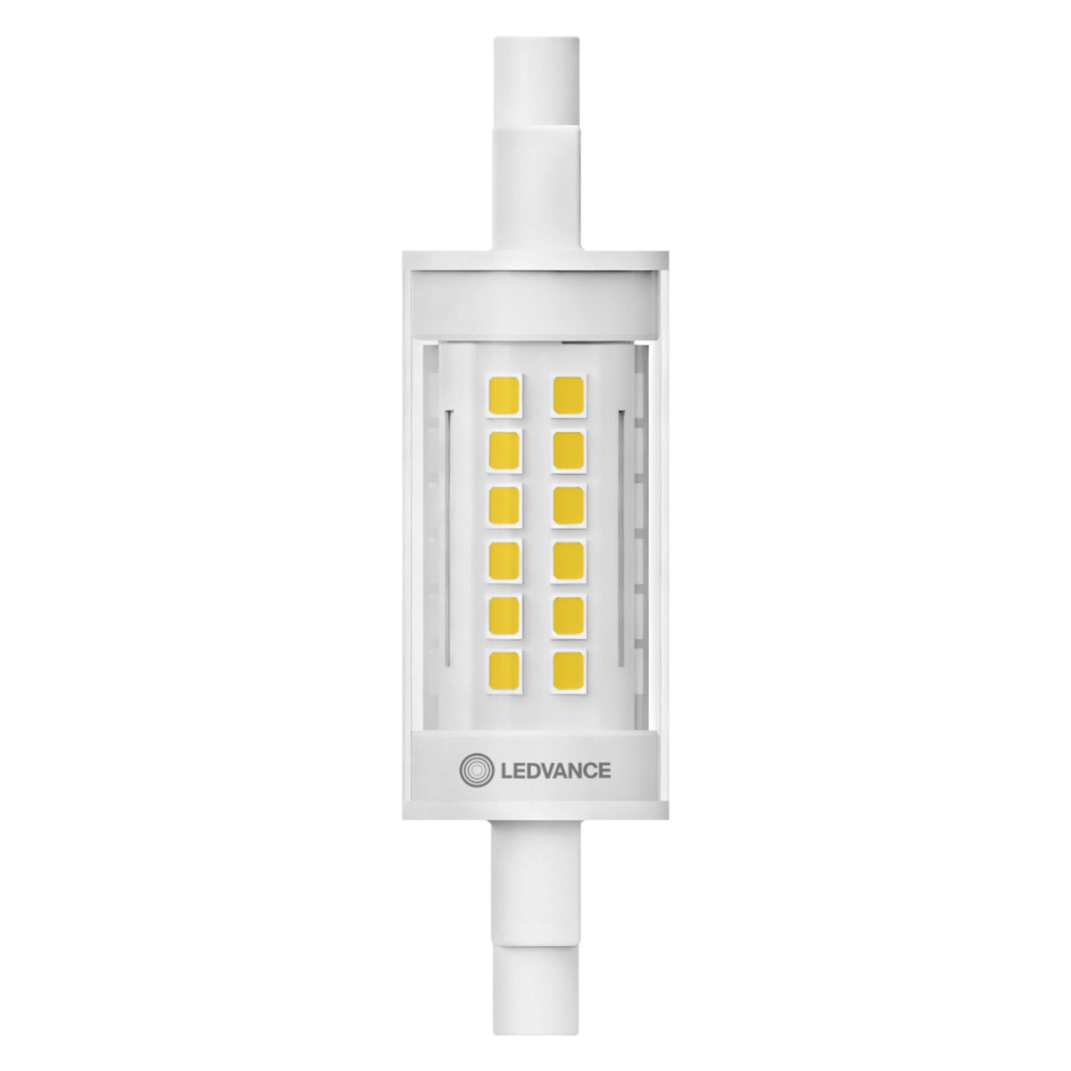 LED žárovka OSRAM LINE 78mm, patice R7S, ekvivalent 75 W, teplá bílá 2700 K, stmívatelná – fotografie 3