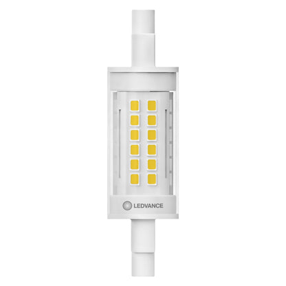 LED žárovka OSRAM LINE 78mm, patice R7S, ekvivalent 75 W, teplá bílá 2700 K, stmívatelná – fotografie 3