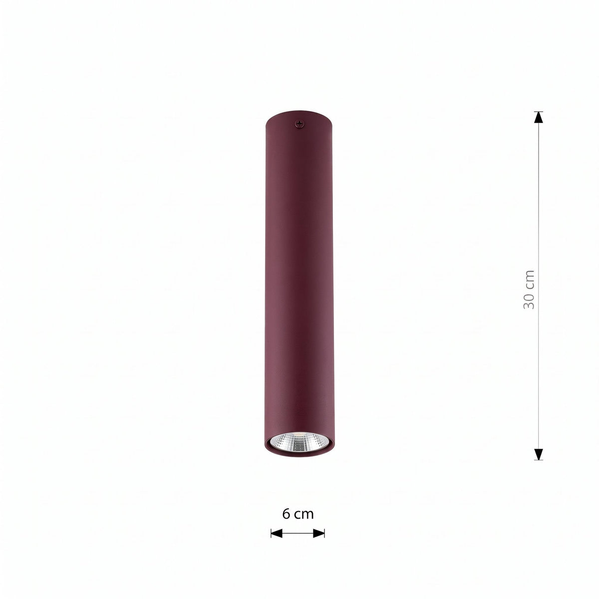 Stropní svítidlo TECNO 1M – vínové
