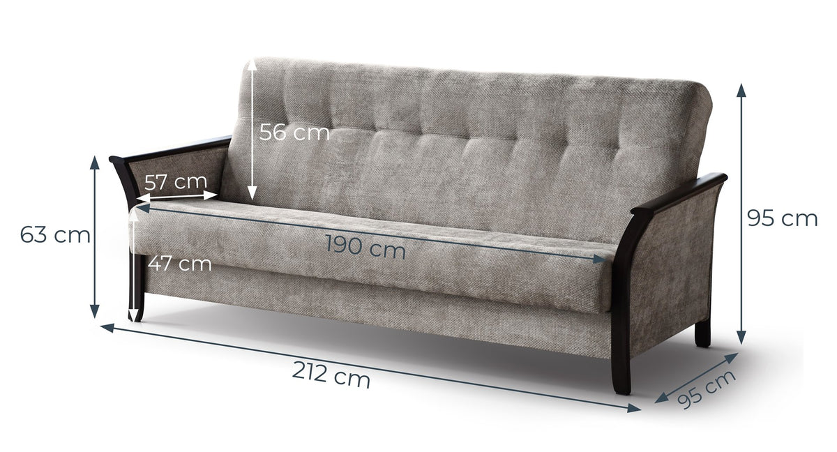 Roko/Bonita/Roko wersalka wymiary (small).jpg — MARS Furniture