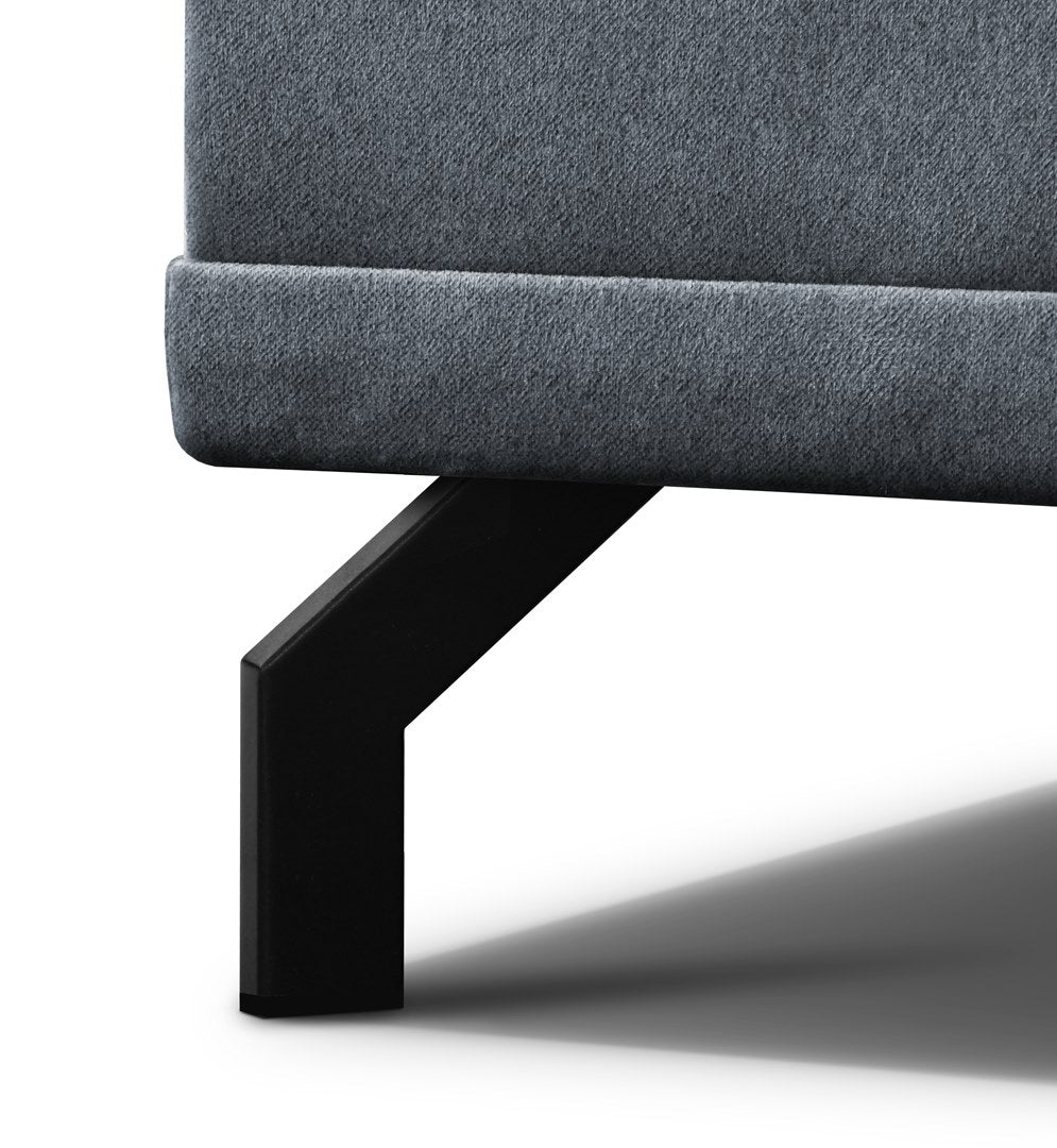 Rohová sedací souprava Bruno Mini – detail nožek