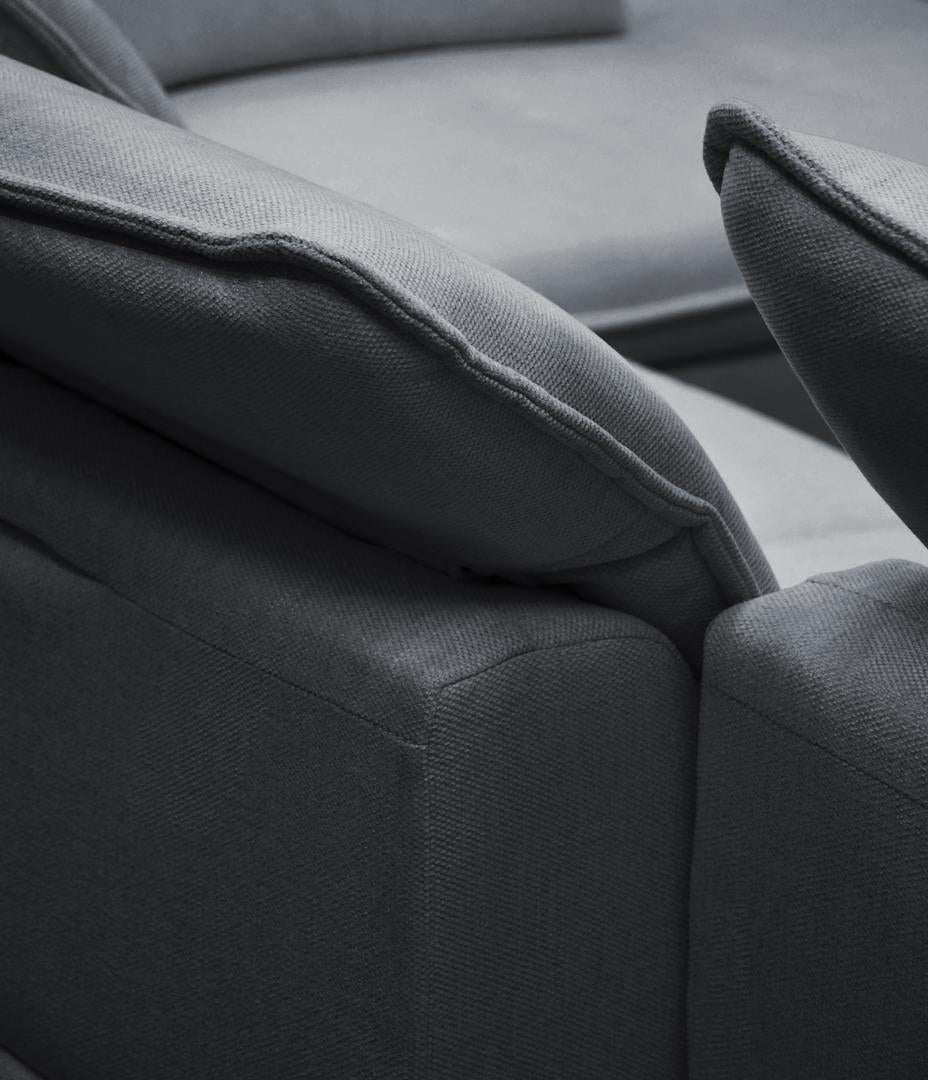 Rohová sedací souprava Boss U – detail