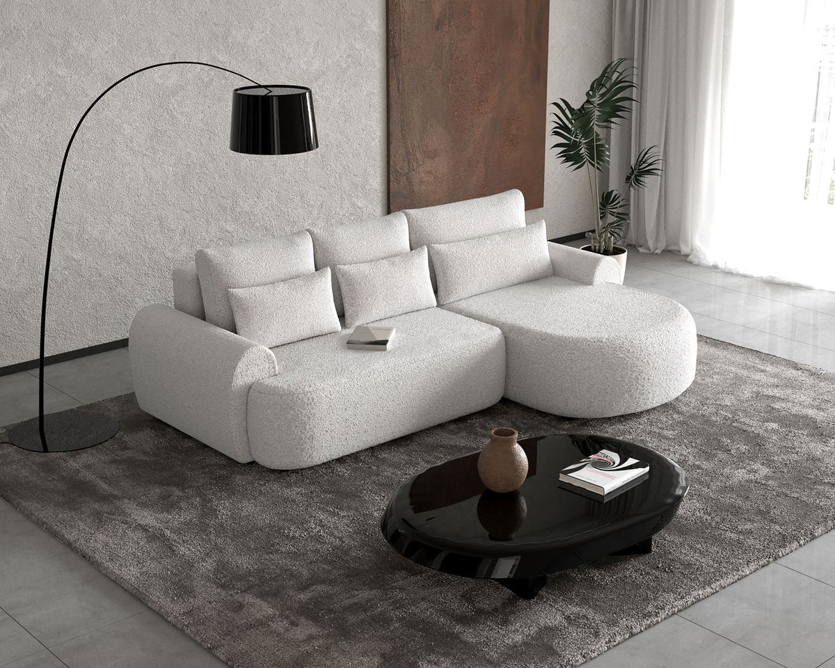 Rohová sedací souprava Olivio Premium L – v interiéru