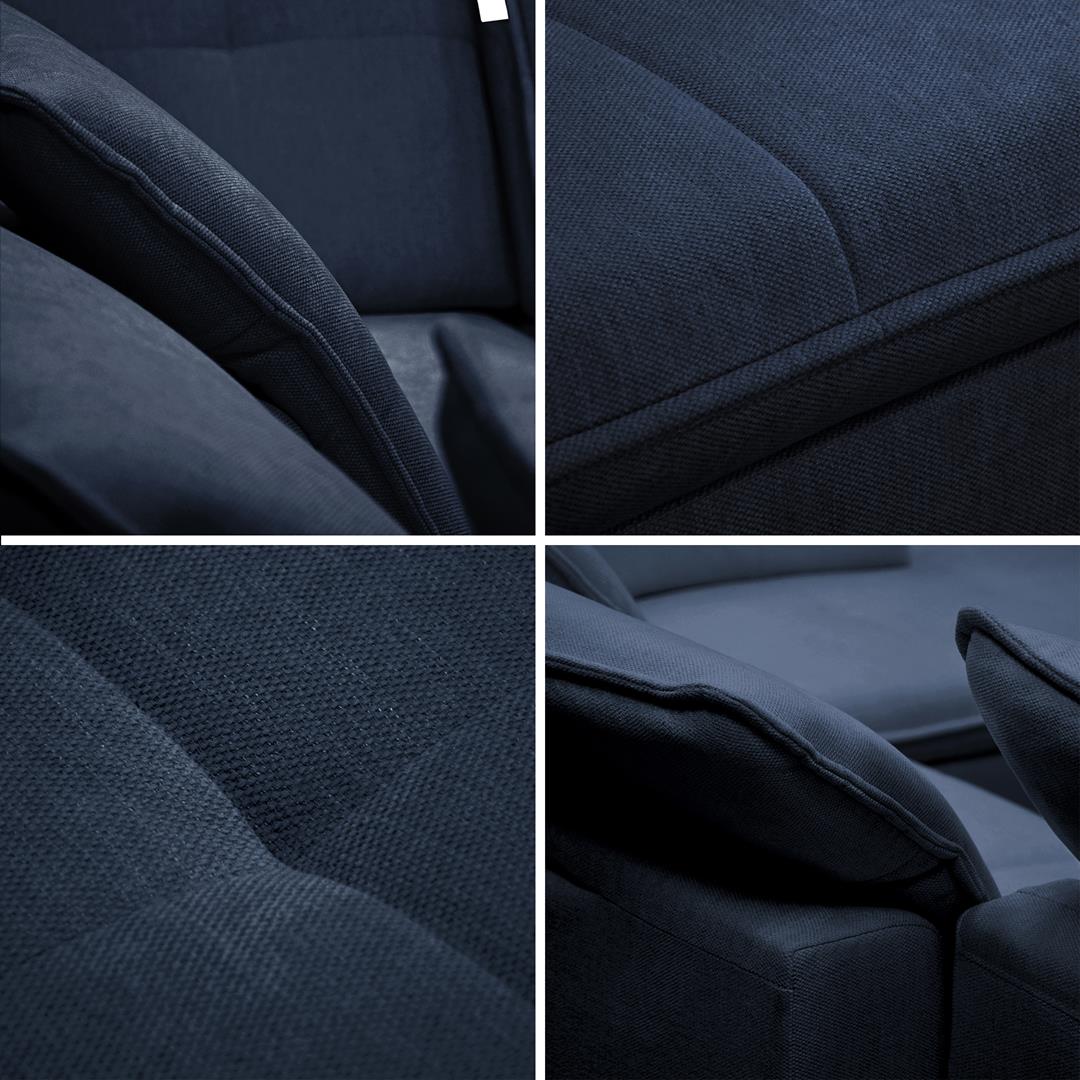 Rohová sedací souprava Boss U – detail