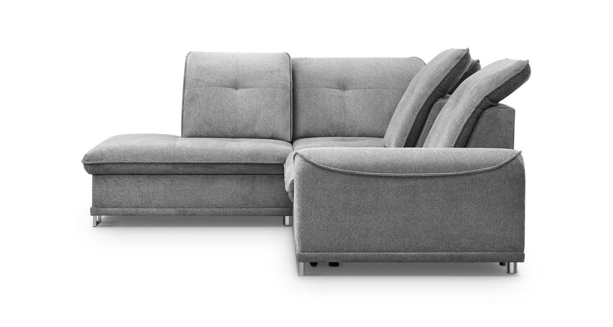 Rohová sedací souprava Boss L – pohled zboku