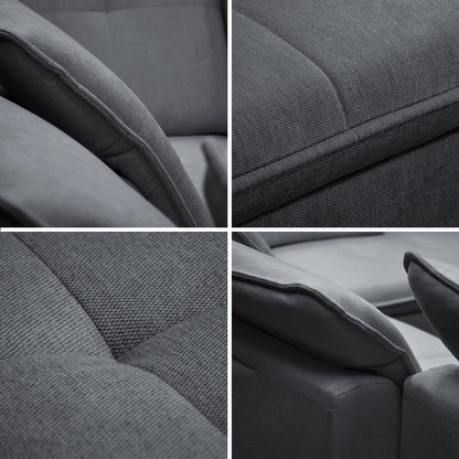 Rohová sedací souprava Boss U – detail