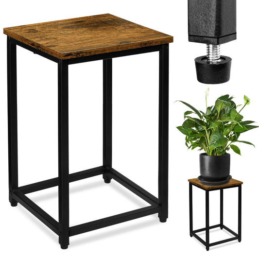 Loftový stojan na květiny ARBEN RUSTIC loft černý 40 cm