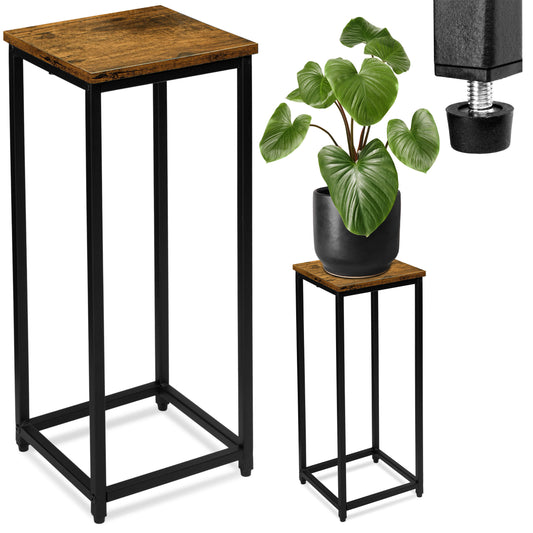 Loftový stojan na květiny ARBEN RUSTIC loft černý 60 cm