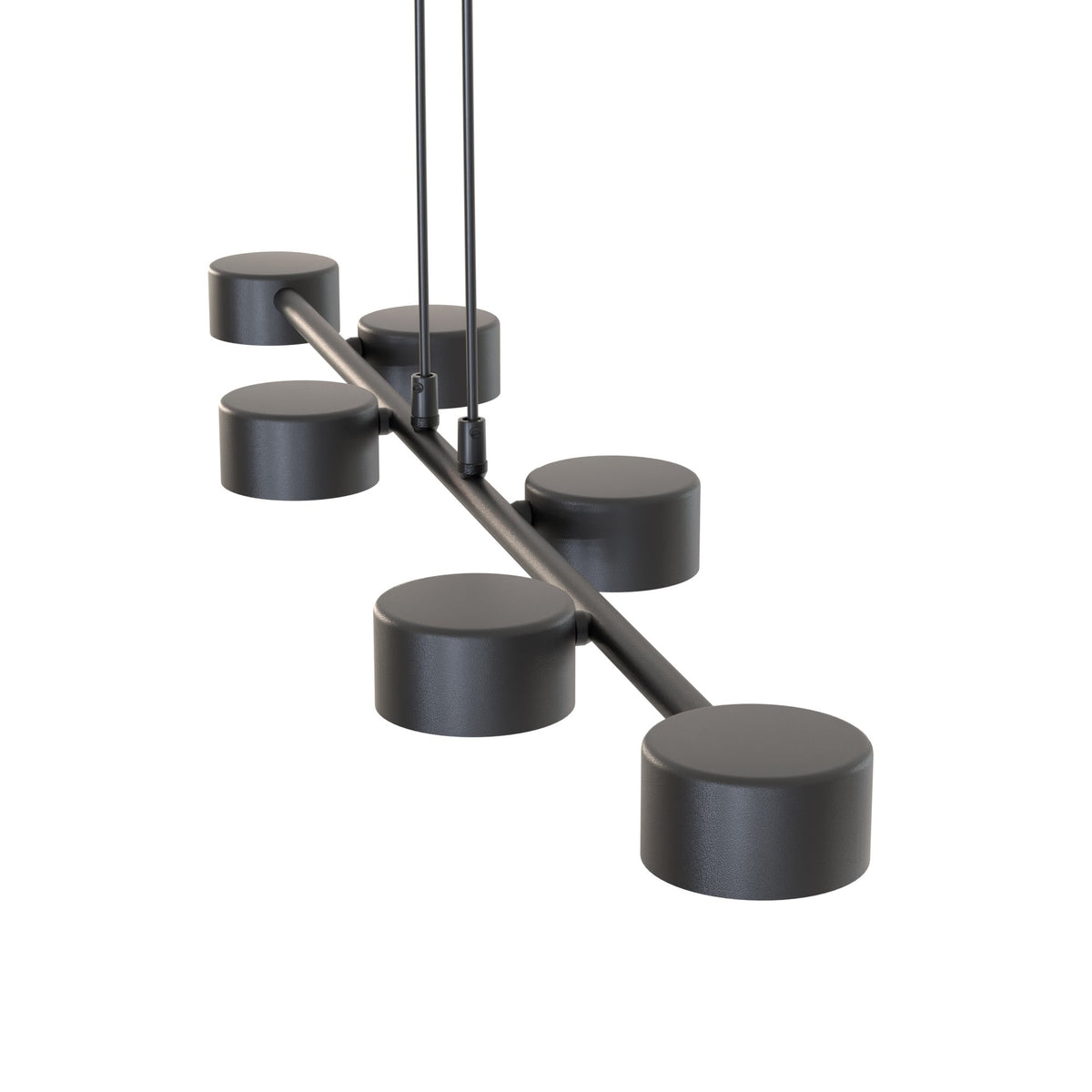 Závěsné svítidlo MEGARA 6 – černé