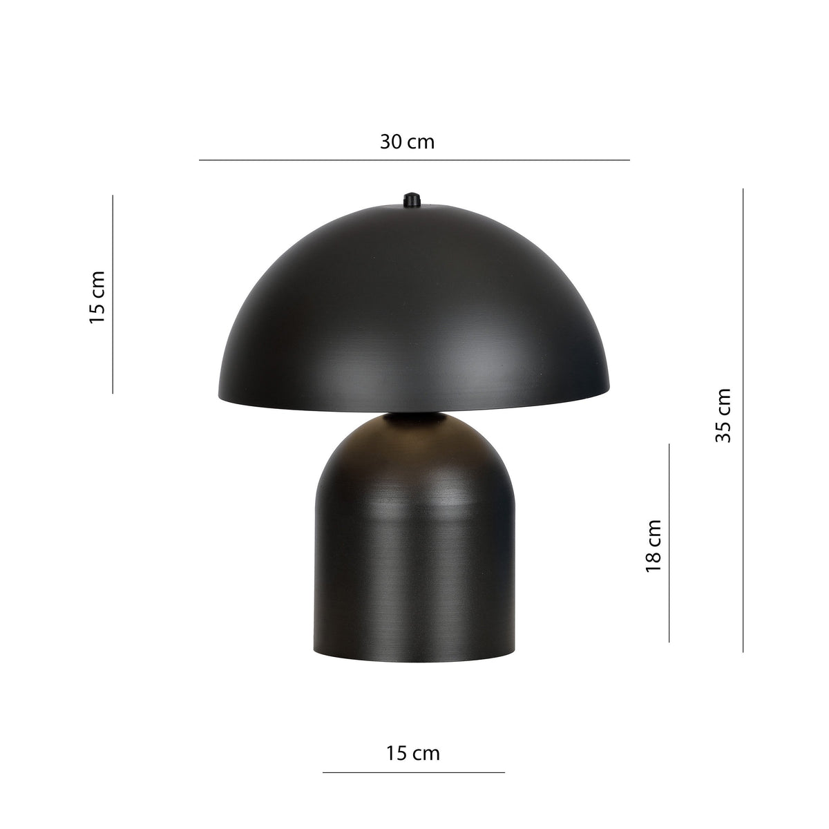 Stolní lampa KAVA LN1 – černá