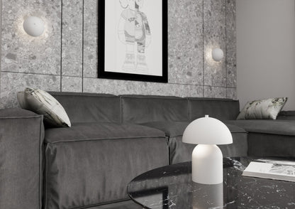 Stolní lampa MUSH LN2 – bílá