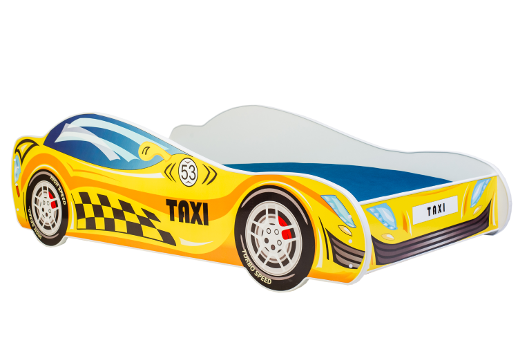 Dětská postel TAXI 140 × 70 cm s matrací