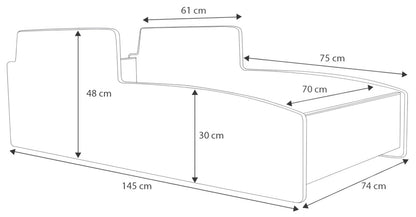 Dětská postel se zeleným traktorem 140 × 70 cm