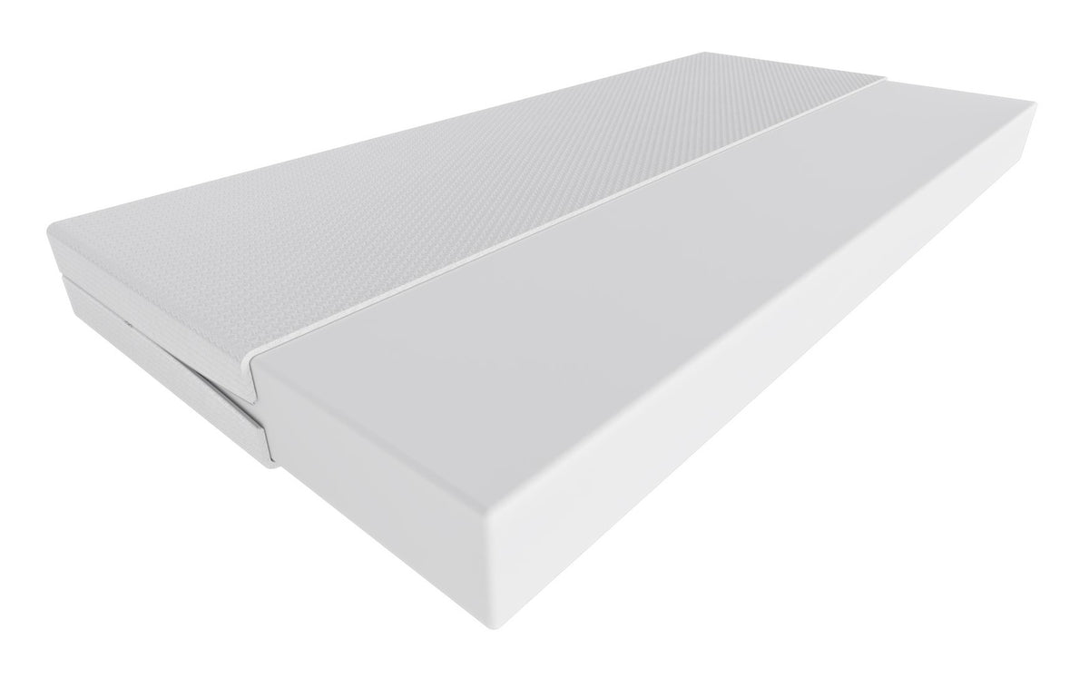 Dětská postel LUK 160 × 80 cm s ochrannou zábranou – motiv vlak