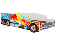 Dětská postel AUTO 140 × 70 cm – motiv Monster Truck