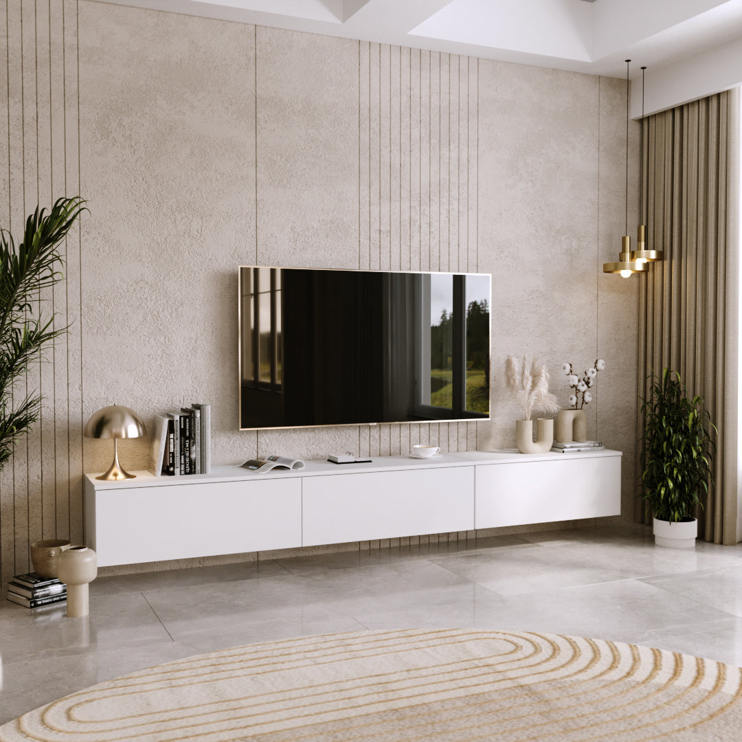 TV stolek NICOLE 80 cm – bílá