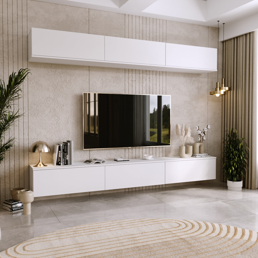 TV stolek NICOLE 80 cm – bílá