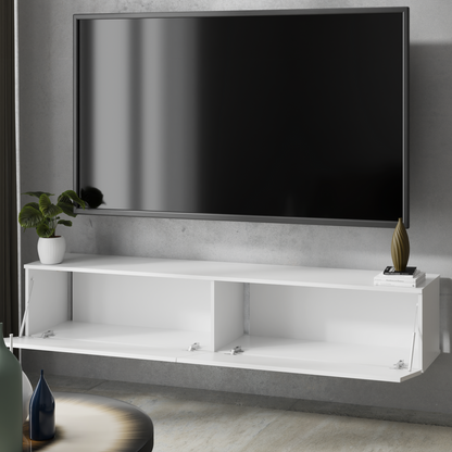TV stolek NICOLE 80 cm – bílá