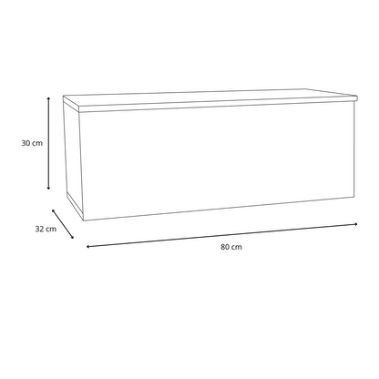 TV stolek NICOLE 80 cm – dub Craft zlatý