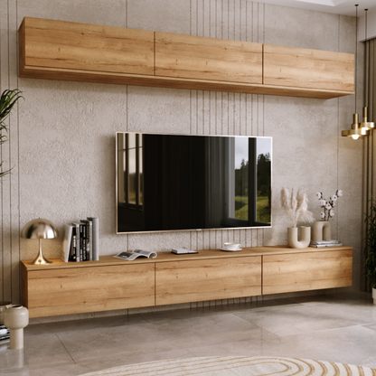TV stolek NICOLE 80 cm – dub Craft zlatý