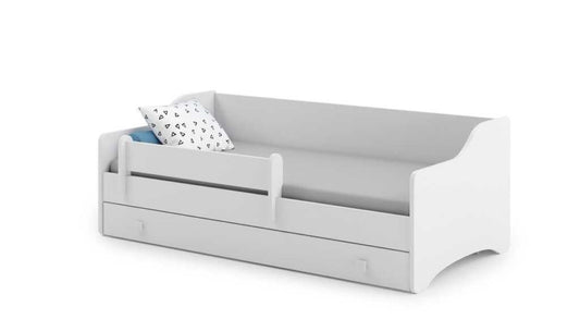 Dětská postel ERIK 160 × 80 cm – bílé úchytky