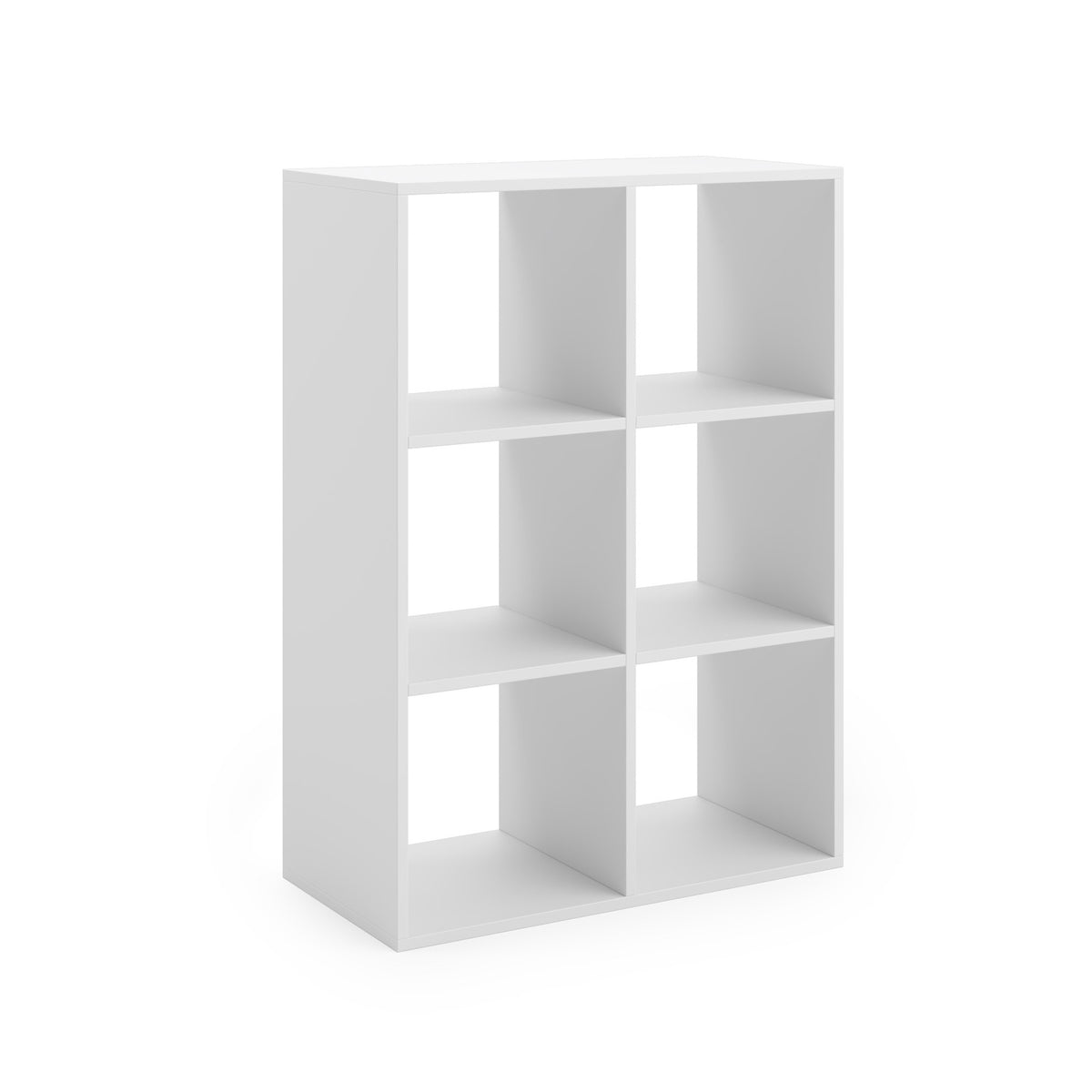 Knihovna LONI 2 × 3 – bílá