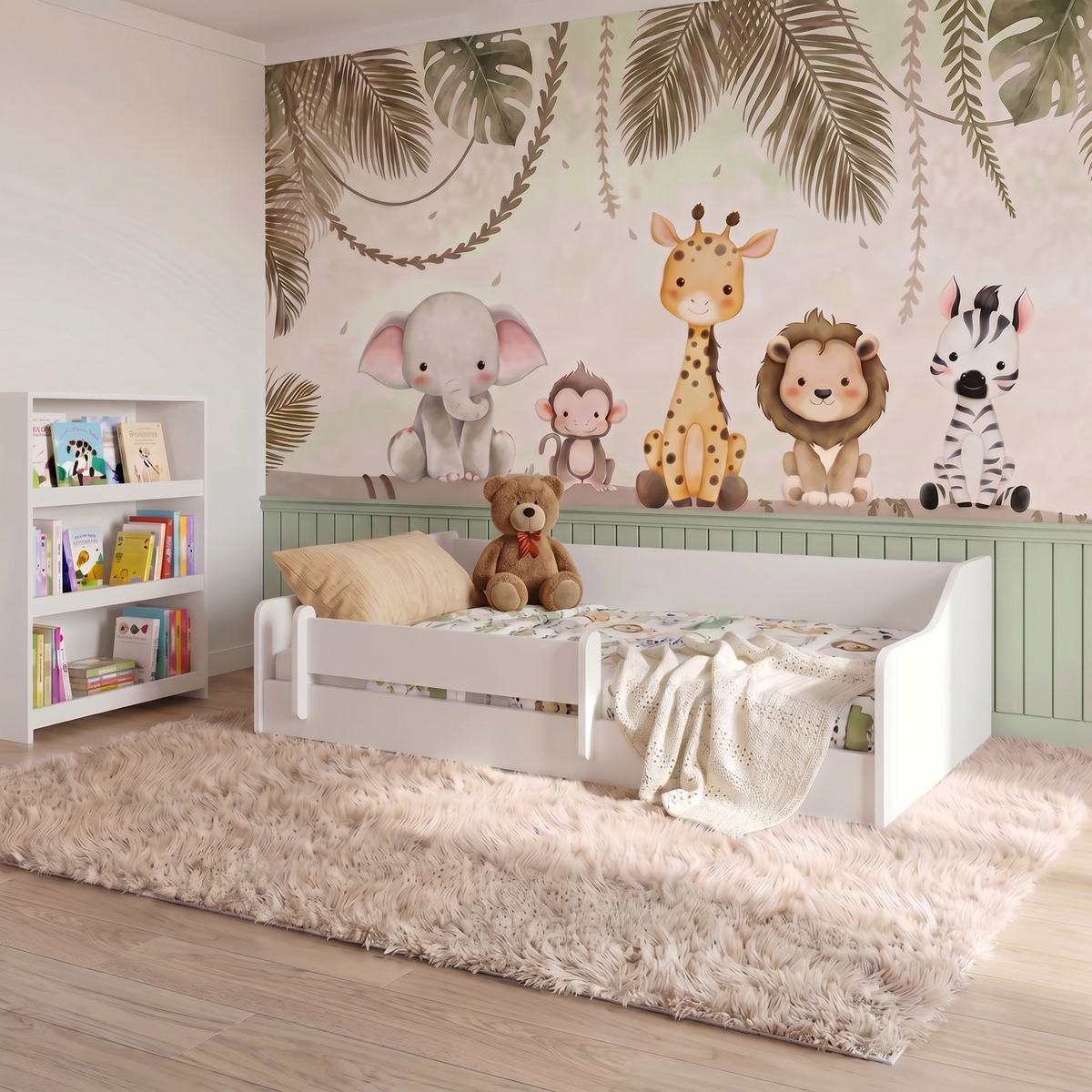 Montessori dětská postel ERYK 160 × 80 cm bez matrace