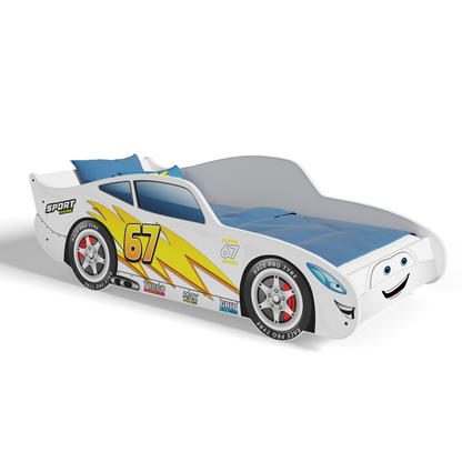 Dětská postel CARS 140 × 70 cm bez matrace
