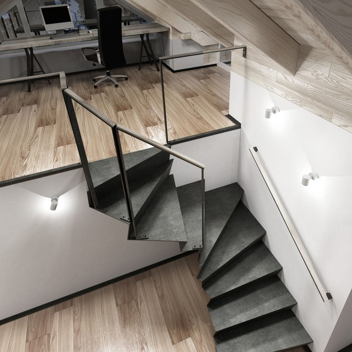 Venkovní nástěnné svítidlo MICO I, hliník, patice GU10, 35 W, IP54 – fotografie 5