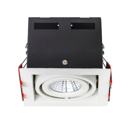Zápustné LED svítidlo LEDA, bílé, 5.4 W, teplá bílá 3000 K – fotografie 5