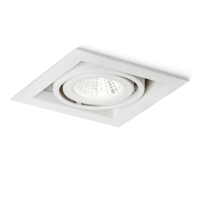 Zápustné LED svítidlo LEDA, bílé, 5.4 W, teplá bílá 3000 K – fotografie 6