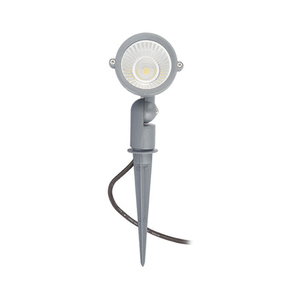 Venkovní zápichové LED svítidlo GARY LED, šedé, 10 W, teplá bílá 3000 K, IP65 – fotografie 3
