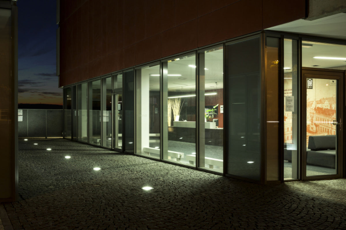 Venkovní zápustné LED svítidlo TERRA, nerezová ocel, 20 W, teplá bílá 3000 K, IP65 – fotografie 6