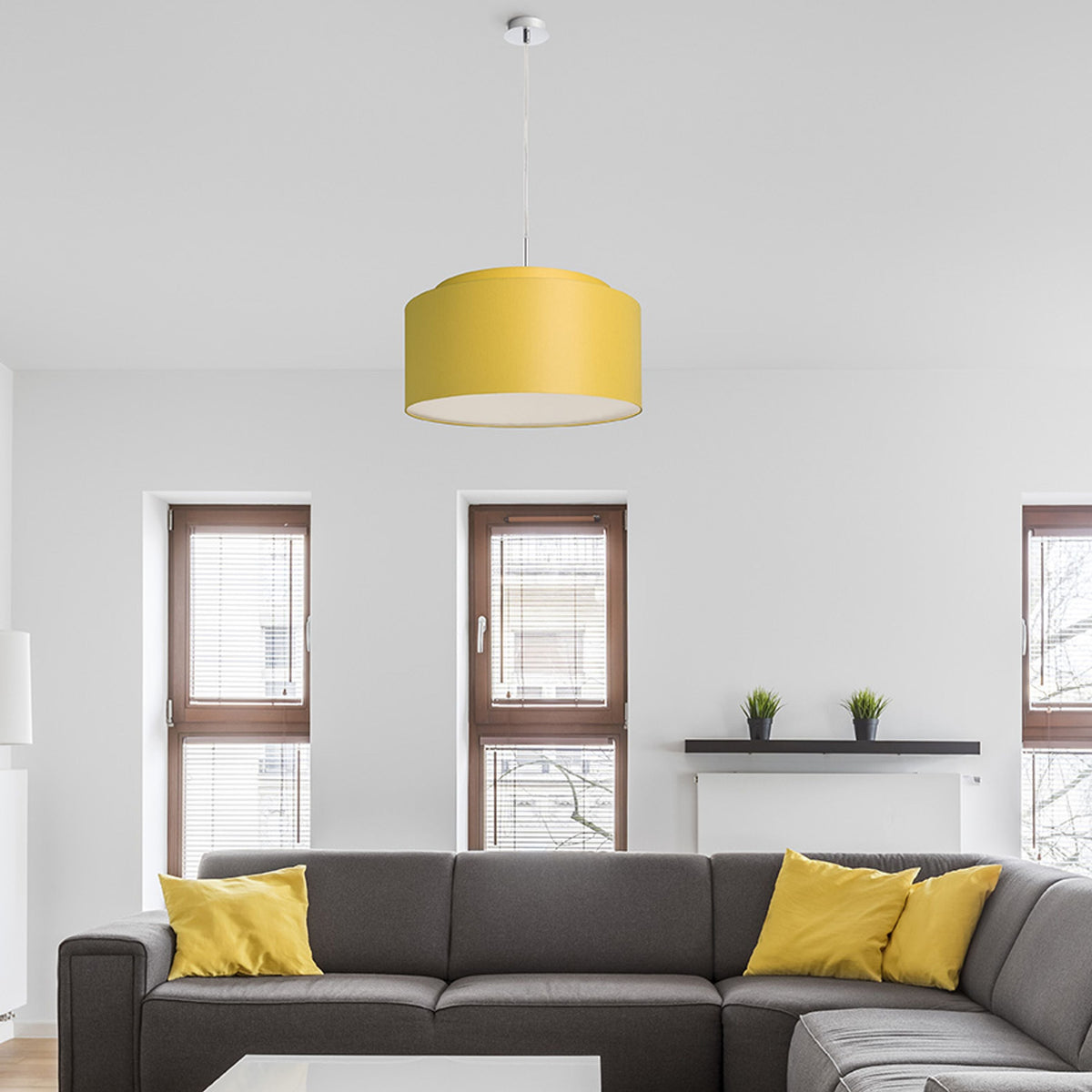Závěsná sada TRIX, chrom, patice E27, 3× 15 W – fotografie 6