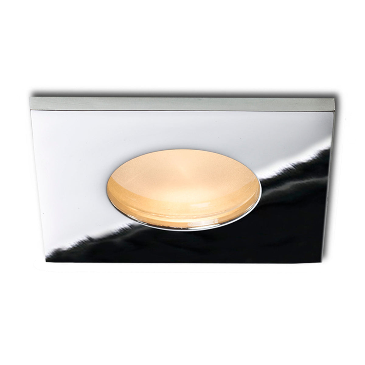 Koupelnové zápustné svítidlo SPLASH SQ, chrom, patice GU10, 8 W, IP65 – fotografie 5