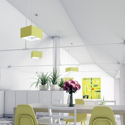 Závěsná sada HEX, kabel šedý, objímka chrom, 1, patice E27, 15 W – fotografie 3