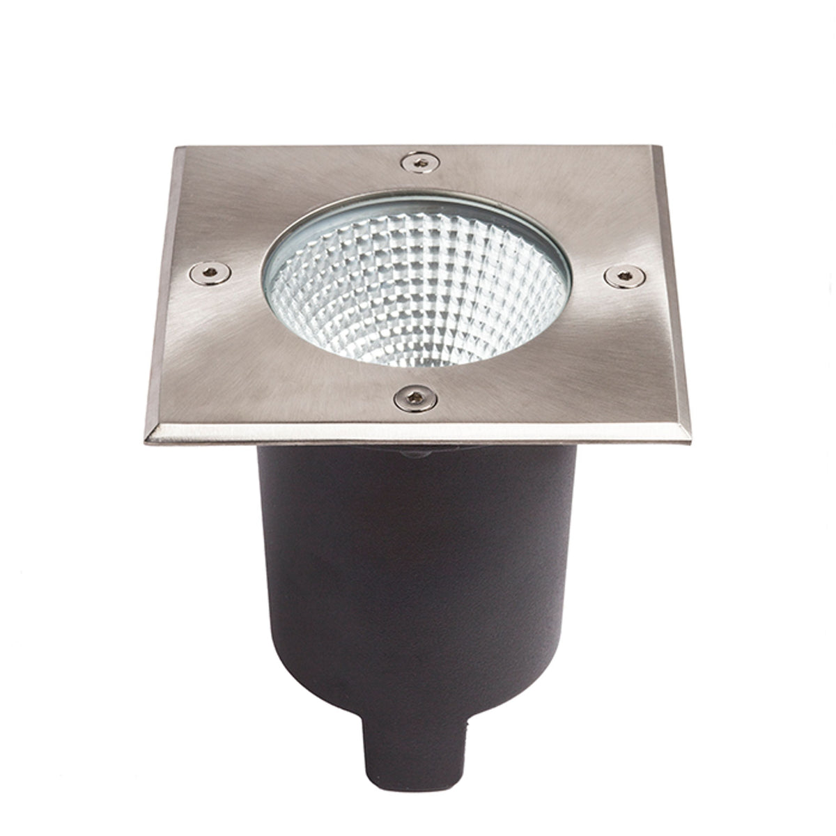 Venkovní zápustné LED svítidlo RIZZ SQ 125, nerezová ocel, 7 W, teplá bílá 3000 K, IP67 – fotografie 10
