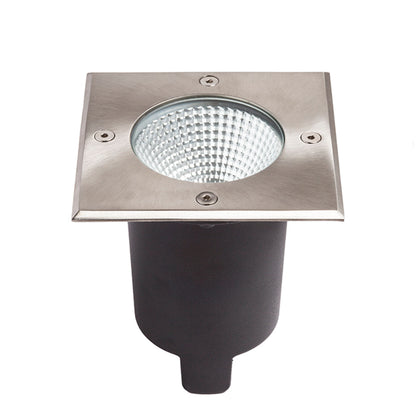 Venkovní zápustné LED svítidlo RIZZ SQ 125, nerezová ocel, 7 W, teplá bílá 3000 K, IP67 – fotografie 10