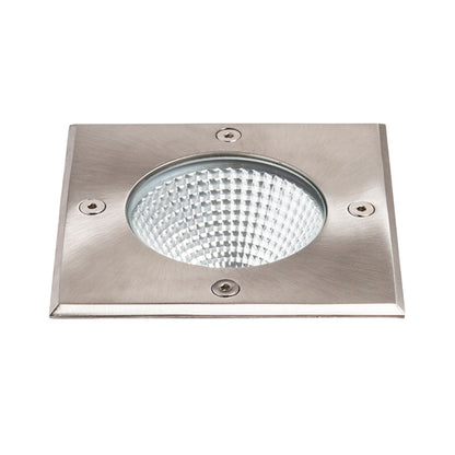 Venkovní zápustné LED svítidlo RIZZ SQ 125, nerezová ocel, 7 W, teplá bílá 3000 K, IP67 – fotografie 7