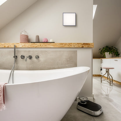 Venkovní přisazené nástěnné LED svítidlo BONO, antracitové, 4 W, teplá bílá 3000 K, IP65 – fotografie 4