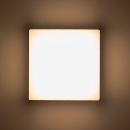 Venkovní přisazené nástěnné LED svítidlo SPECTACLE, stříbrnošedé, 5 W, teplá bílá 3000 K, IP54 – fotografie 5